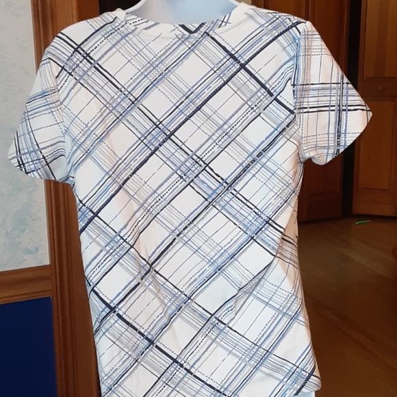 🦄 Short-sleeved tee,  white with pattern,  M - Picture 4 of 7